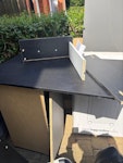 bedroom furniture 1x small wardrobe, 1x desk, 1x desk chair, 1x small cardboard box N11 - removed for £117