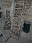 Garden waste and furniture 3 x  272 litre garden waste bags 
2 x 90 litre garden waste bags
A bunch of broken wooden garden chairs.
2 x metal deck chairs
2 x broken umbrellas & stand
1 x broken garden table
A shopping basket
3 wooden slabs
1 x BBQ
1 x bin N4 - removed for £165