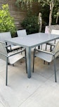 table and 6 chairs table + 6 chairs + small thin mattress NW3 - removed for £78