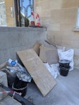 Tiling Waste 16 Stanhope Terrace (Sussex Lodge) - this is the entrance steps where the waste is near. its just tiling waste W2 - removed for £124