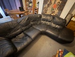 Sofa Sofa can break into two peices to be removed BN1 - removed for £143