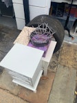 Tyre, 2 drawers, other bits 2 small drawers, tyre, few small bits as shown SW10 - removed for £76
