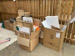 50 cardboard boxes & polystyre around 50 empty cardboard boxes & a few Polystyrene WF1 - removed for £58