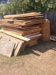 Pile of building timber Pile approx 3m x 2.5m x 1.5m of building timber from garden room demolition (framing, OSB board, chipboard flooring) Inc some polystyrene insulation CM2 - removed for £357