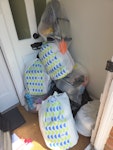 Bags of clothes, household ite Clothes, household items N3 - removed for £117