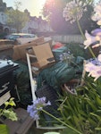 House clear out. various Green bags of general waste from big clear out of house. some cardboard. some smaller furniture items e.g broken mirror SE24 - removed for £500