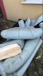 large outdoor freezer and sofa sofa is outside the property, freezer located in garden, will need to be removed TW7 - removed for £130