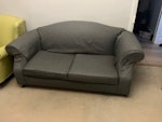 3sofas, 1double bed + mattress 1 x 3  seater sofa - downstairs room
2 x 2 seater sofa - downstairs room
1 x double bed and mattress - upstairs room LE12 - removed for £175