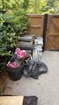 general household cushions / garden waste / bedside cabinet / old hose reel SW15 - removed for £104