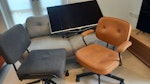 Sofa, TV & 2 x office chairs 1 x 46" TV
1 x 2 seater sofa
2 x Office Chairs

Would need to collect from first floor flat as I'm not able to bring it down myself. It's only a short distance with either stairs or a lift. BN11 - removed for £175