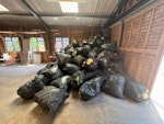 134 BAGS OF EXPANDING FOAM 134 BAGS OF EXPANDING FOAM, VERY LIGHT BUT HAVE VOLUME TO THEM. CV23 - removed for £394