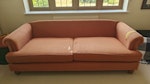 3 seater sofa sofa will be in our garage and we have a large driveway for easy access.  also available on friday and sunday GU22 - removed for £94