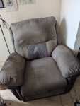 Old reclining armchair Old reclinable armchair not resellable or donateable. My elderly dad can't move it for rubbish collection. Needs collecting from inside his home W5 - removed for £57