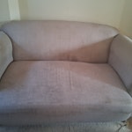 2x 2 Seater Sofas Both sofas are the same as first picture. Approx. 170cm x 80cm x 90cm with legs on. BL1 - removed for £143