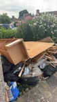 wardrobes, carpet, wallpaper combination of broken down wardrobes, carpets, wallpaper and light fixtures. all easily accessed from front garden BR1 - removed for £286