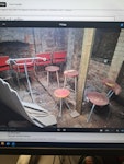 furniture & Rubbish old carpet
several cardboard boxes
general debris junk
8xstools chairs LU1 - removed for £173