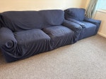 2 seater sofa and armchair 2 seater sofa and armchair for collection and safe disposal B24 - removed for £117