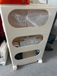 Printer,luggage, steel,trolley Printer,luggage, steel frame, trolley.
Not too big. Steel frame is quite long to about 180cm reusable.
Printer is broken.
Rest is in reusable TW8 - removed for £83