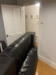 Sofa to dismantle and remove Large leather sofa that can’t get through an internal doorway in Clapham. Legs are already removed. Sofa is being disposed of and may be cut or dismantled in place. Please quote for two people, dismantling/cutting, removal from inside the property and lawful disposal. Photos attached. Please confirm the total fixed price and waste-carrier registration. SW12 - removed for £156