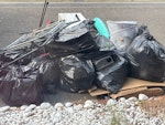 Approx 15 black bags Just 15 black bags of house and garden rubbish. Nothing hazard or sharp. A lot could be reusable ie - kids golf pitch and putt , light fixtures (chandeliers) plant pots TW3 - removed for £65
