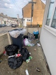 trash in front of house trash ME1 - removed for £83