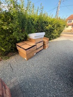 Boxes and other waste collected by Advance Waste