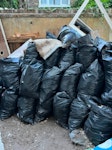 100 x rubble sacks building waste - brick, render, concrete SW8 - removed for £519