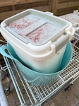 Box of fermenting bird seed It’s bird seed in a container that got water in it & now we think it’s fermenting so we need to get rid of it. 16" x 11" depth 20" TN4 - removed for £71