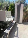 Cardboard, wardrobe & green An Ikea wardrobe, cardboard boxes, a small tree and bags of green waste N7 - removed for £130
