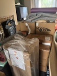 Packing material Cardboard boxes and packaging materials after moving house SW17 - removed for £110
