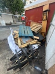 timber, pallets other waste rubble bag with off cuts of timber, wood and other cuts. General waste also. please leave rubble bag SE1 - removed for £156