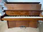 Upright piano My mum has dementia and I have legal power of attorney. Either me or my sister will be present for the removal of the piano, depending on timing. The bed in the pic can be moved to clear the route out. The piano is working ok if you are thinking of reselling it. CM16 - removed for £120