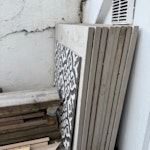 general waste 4 red bricks, left over MDF, old outdoor storage box, some wood and leftover tiles.
easy collection from front of house any time SW11 - removed for £174