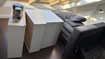 1 x sofa, 4 x storage cabinets 4 x storage cabinets, strip of worktop that was on top, various batons that held them to the wall, one L shape sofa in 2 sections.

For times I can do Tues, Wed, Thurs but it has to be before 12pm or in the evening after 4:30pm I will need help to move the sofa out of the flat which I can't do on my own. It's light but bulky. N8 - removed for £214