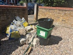 Concrete blocks, rubble bags Bag and buckets of rubble. Concrete blocks N13 - removed for £130
