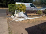 Window, wood, plastic Window, wood, plastic B66 - removed for £150