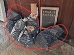 6 bags rubbish and some wood 6 bags of builders waste and some old wood - need collection asap - today or tomorrow if poss! E2 - removed for £110