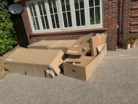Box removals collected by Jaan Group Ltd T/A Rubbish 247