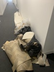 Vinyl flooring waste Vinyl waste E3 - removed for £70
