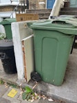 Wood door Solid wooden door, already removed and outside N5 - removed for £57