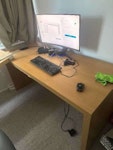 2 bookcases, 1 desk Desk (151x65cm) is decent condition bar some scratches and lifting of veneer. and will be disassembled. Two Bookcases (have mould on backboard but the wood is sturdy) (60x25x172cm). AL3 - removed for £130