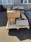 Wooden pallet and other waste Wooden pallets, boxes and other solar installation waste TW2 - removed for £117