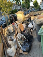 cellar clear out. collected by M&V waste Clearance