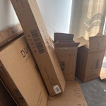 Furniture packaging Dry packaging (mostly cardboard, also some plastic and polystyrene) from furniture deliveries. Small/medium size van’s worth BS5 - removed for £99