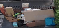 Cardboard and Assorted Rubbish collected by T's Waste Removal