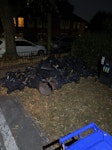 Garden waste some household wa Some garden and household waste all bagged up S5 - removed for £257