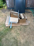 Solar install waste Boxes,rails and other solar install waste TW11 - removed for £50