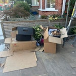 Solar install waste Boxes and other solar install waste SW14 - removed for £81