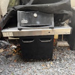 gas bbq, patio heaters weber 4 burner bbq, 2x working patio heaters no gas N20 - removed for £104