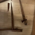 Broken mid century table Broken mid century table. It was restored but was damaged in transit. The table top is solid and in good condition, this would be useful for someone who knows how to fix the legs EC1V - removed for £64